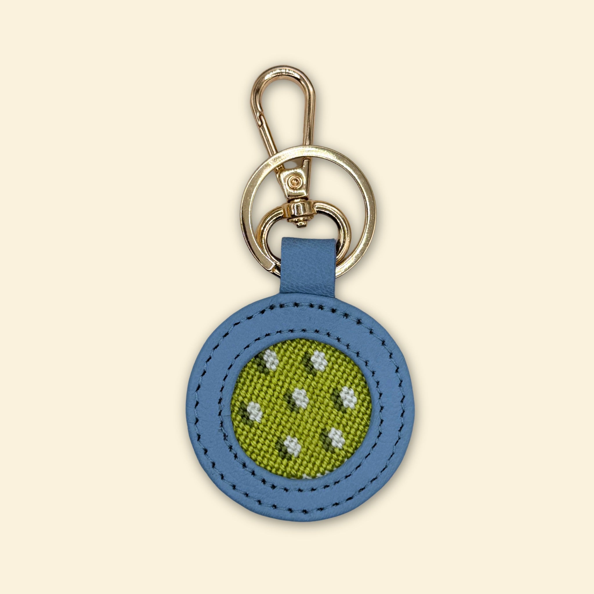 In a Pickle Bag Tag/Key Fob Kit - KC Needlepoint