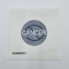 Cancer Zodiac Round Canvas - KC Needlepoint