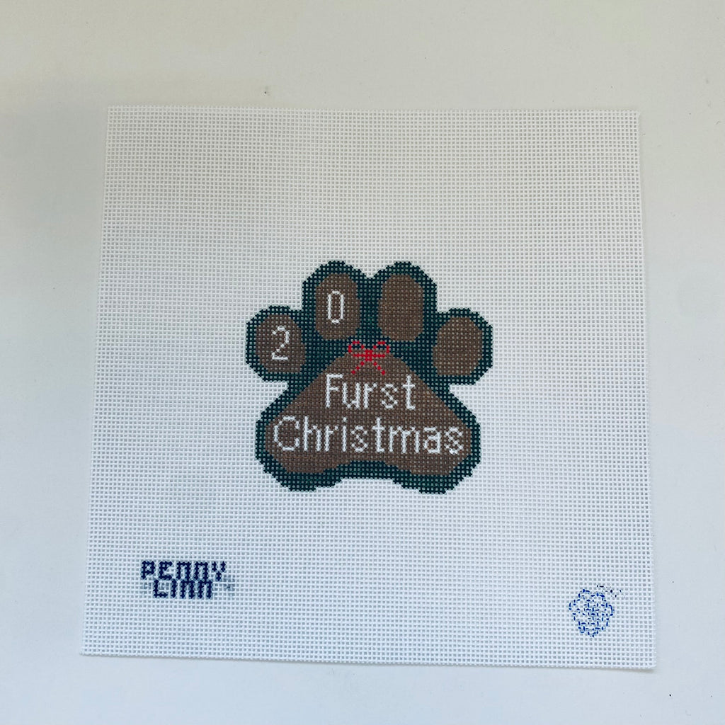 Furst Christmas Canvas - KC Needlepoint