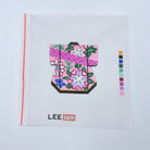 Pink Floral Kimono Canvas - KC Needlepoint