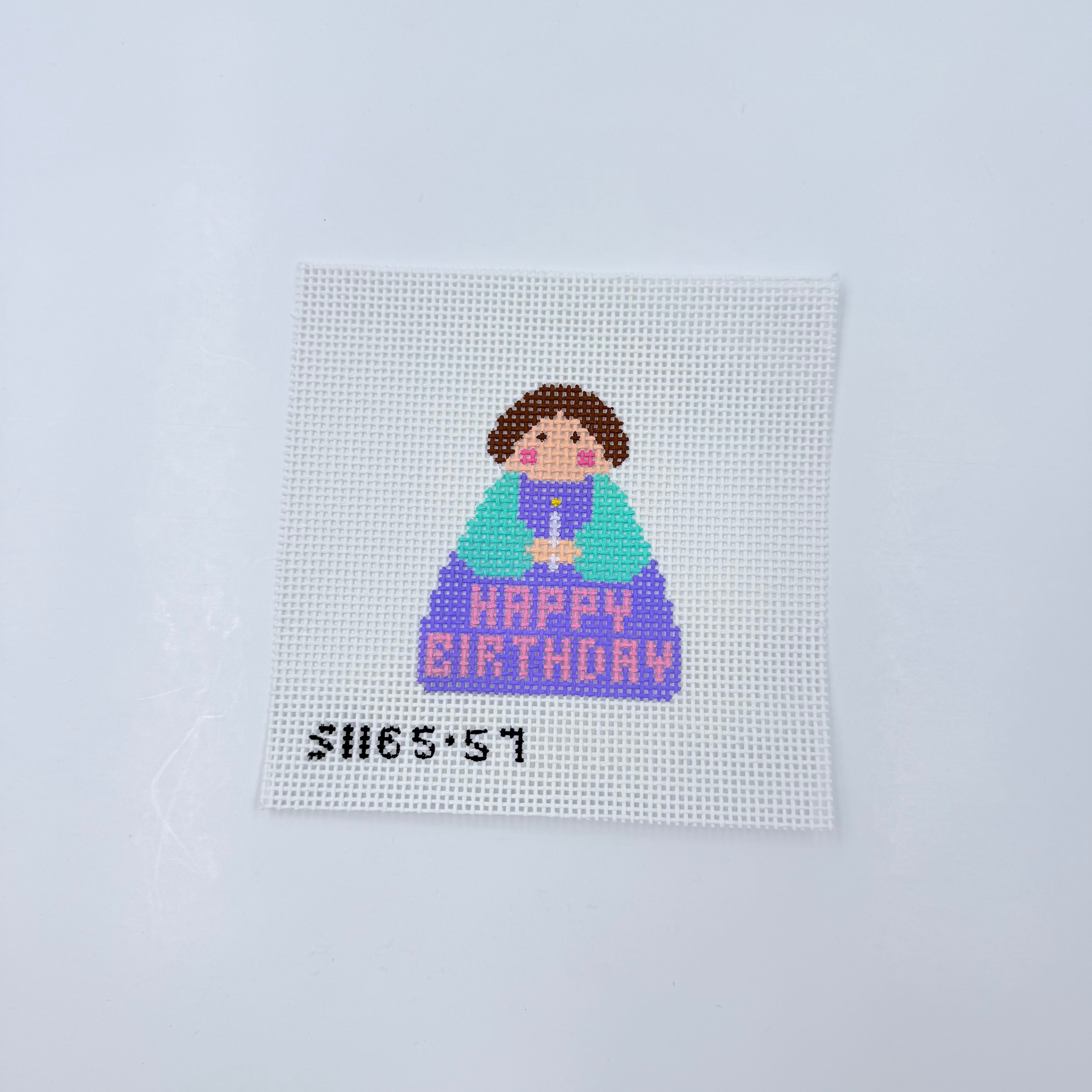 Happy Birthday Angel - KC Needlepoint