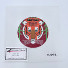 Asian Tiger Round Canvas - KC Needlepoint