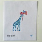 Patriotic Giraffe - KC Needlepoint
