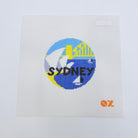 Sydney Retro Travel Round Canvas - KC Needlepoint