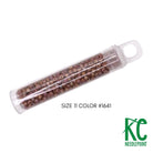 Size 11 Seed Beads 1641 Cayenne - KC Needlepoint