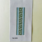 Greek Key Key Fob Canvas - KC Needlepoint