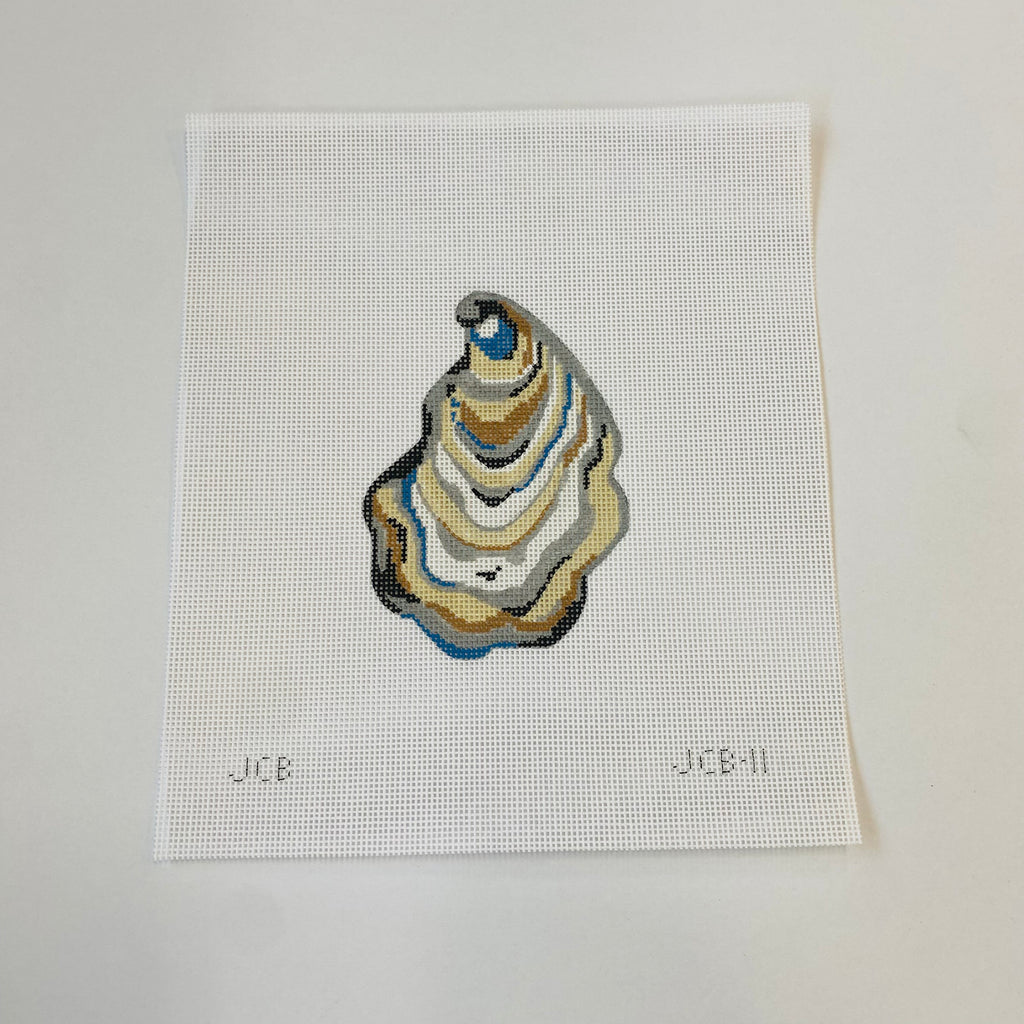 Oyster Shell Canvas | KC Needlepoint