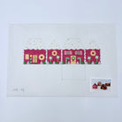 3D Red Velvet with Icing Gingerbread House Canvas - KC Needlepoint