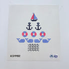 Nautical Christmas Tree Canvas - KC Needlepoint