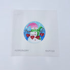 February Snowman Round Canvas - KC Needlepoint