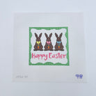Chocolate Bunnies Trio Canvas - KC Needlepoint