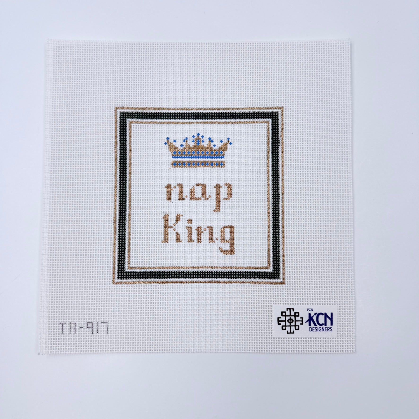 Nap King Needlepoint Canvas - KC Needlepoint