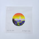 Rooftops of Paris Ornament Canvas - KC Needlepoint