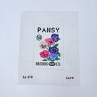 Pansy Seed Packet Canvas - KC Needlepoint
