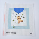 Pooh and Balloons Needlepoint Canvas - KC Needlepoint