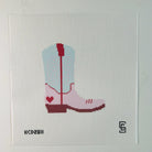 Lover Cowboy Boot Canvas - KC Needlepoint