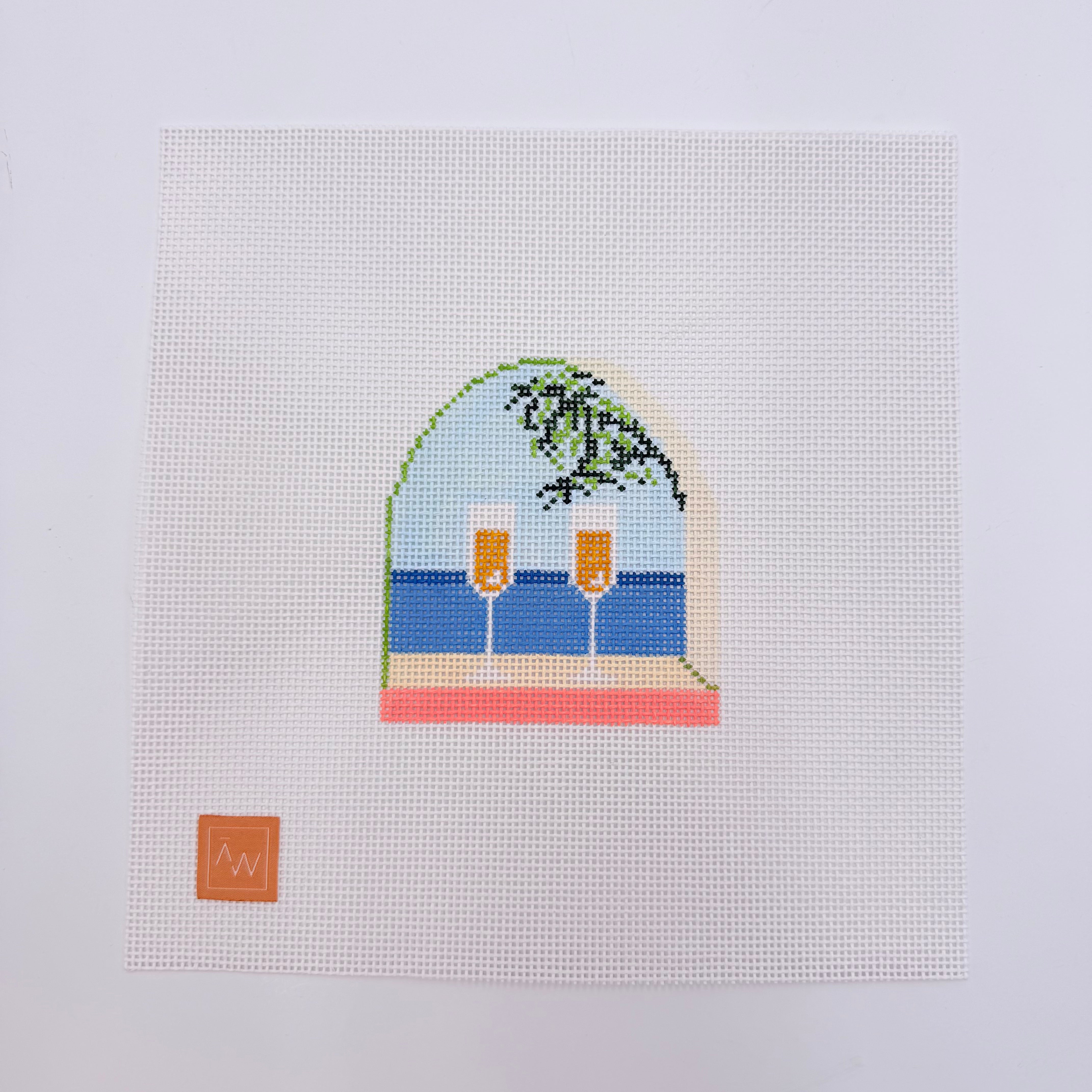 Brunch Time Canvas - KC Needlepoint