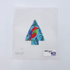 Tree with Red Bow Canvas - KC Needlepoint