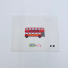London Bus Mini Canvas - KC Needlepoint