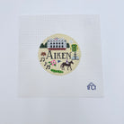 Aiken Round Canvas - KC Needlepoint