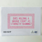 Holding a Grudge Canvas - KC Needlepoint
