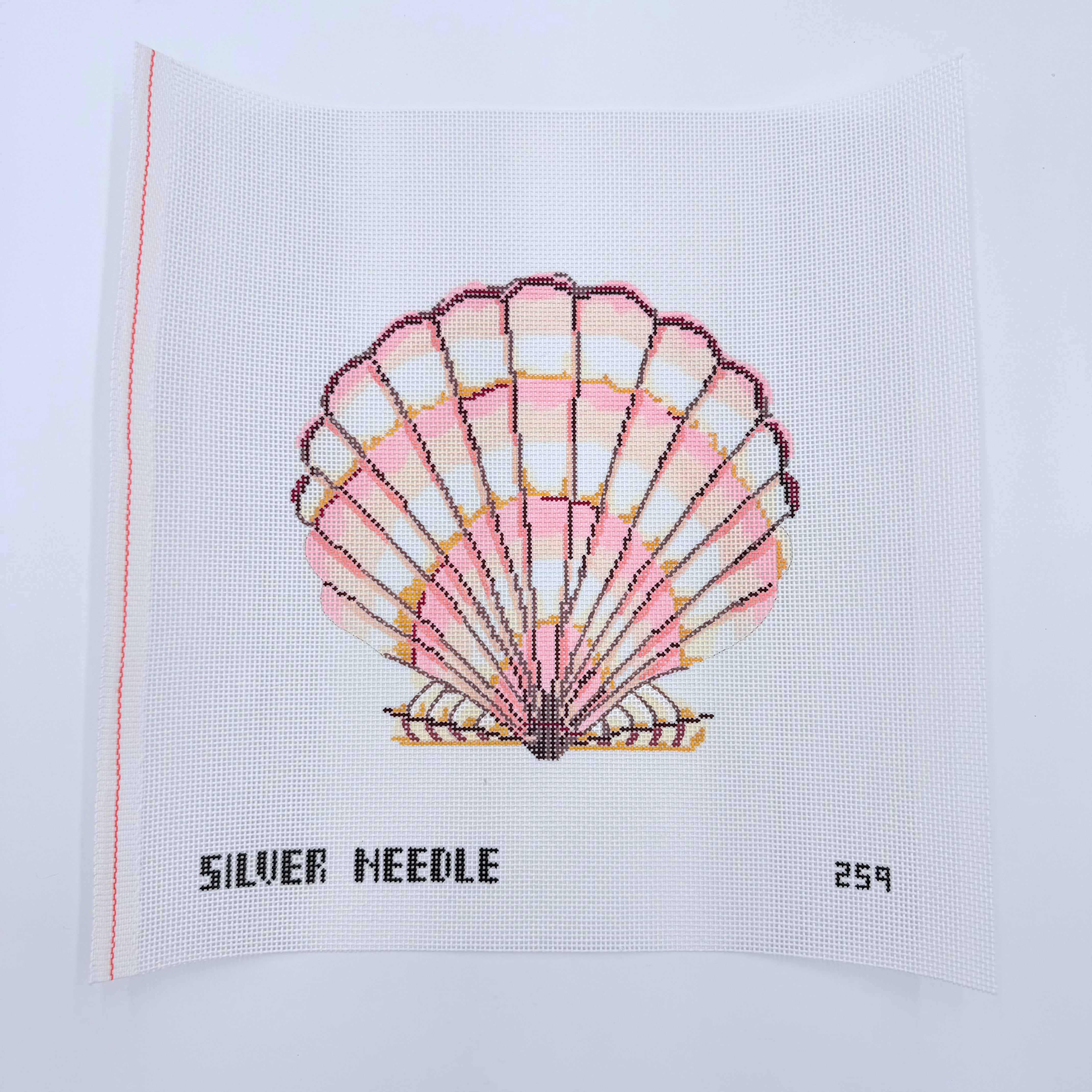 Scallop Shell Canvas - KC Needlepoint