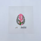 Lily of the Valley Egg Canvas - KC Needlepoint