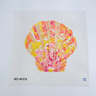 Large Sunrise Seashell Canvas - KC Needlepoint