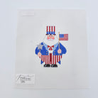 Uncle Sam Santa Canvas - KC Needlepoint