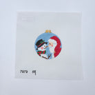 Nose to Nose Round Canvas - KC Needlepoint