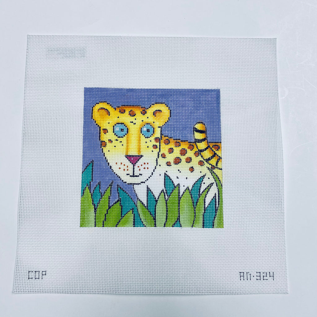 Whimsy Tiger Square Canvas