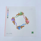 Jumping Bunnies Canvas - KC Needlepoint