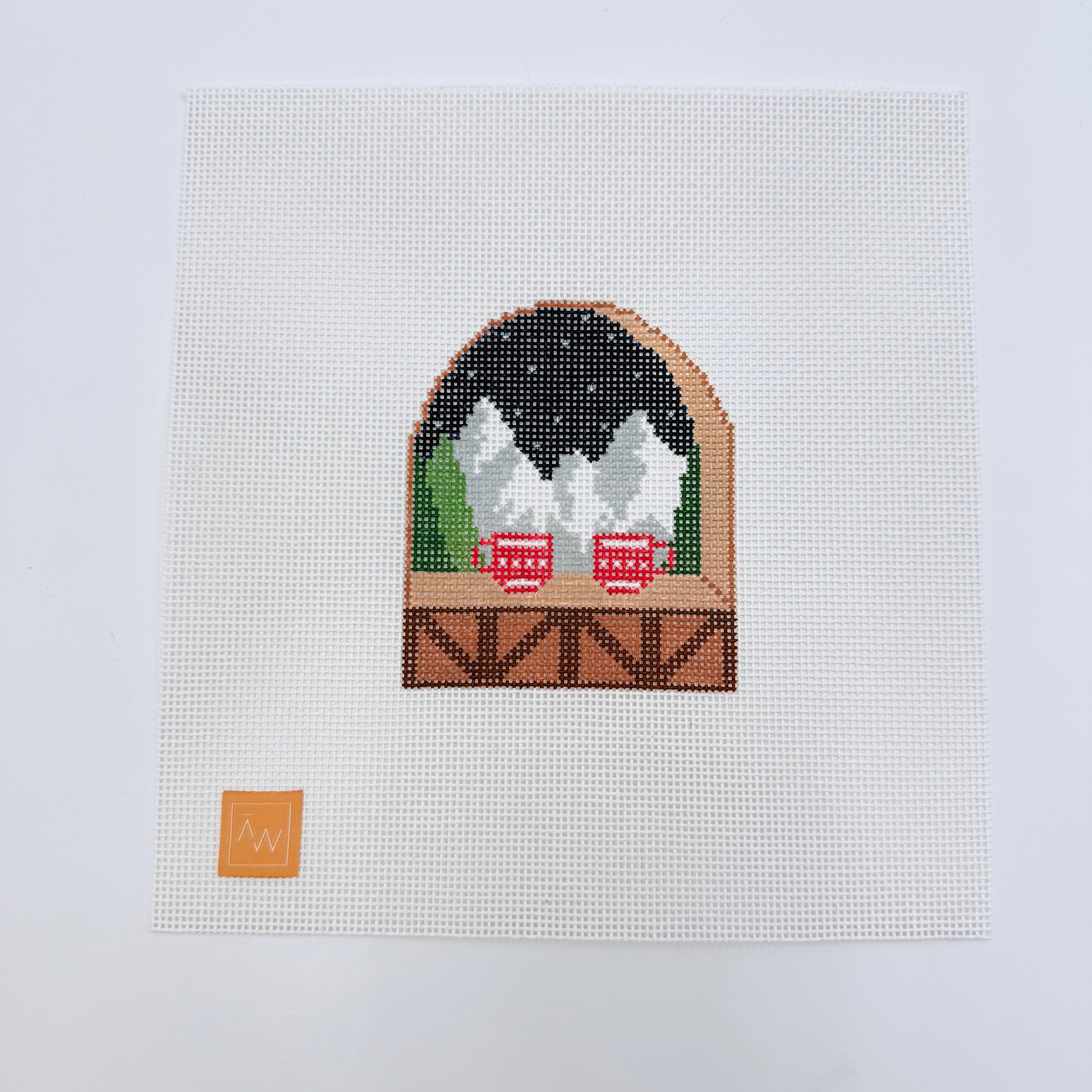 Cocoa Time Canvas - KC Needlepoint