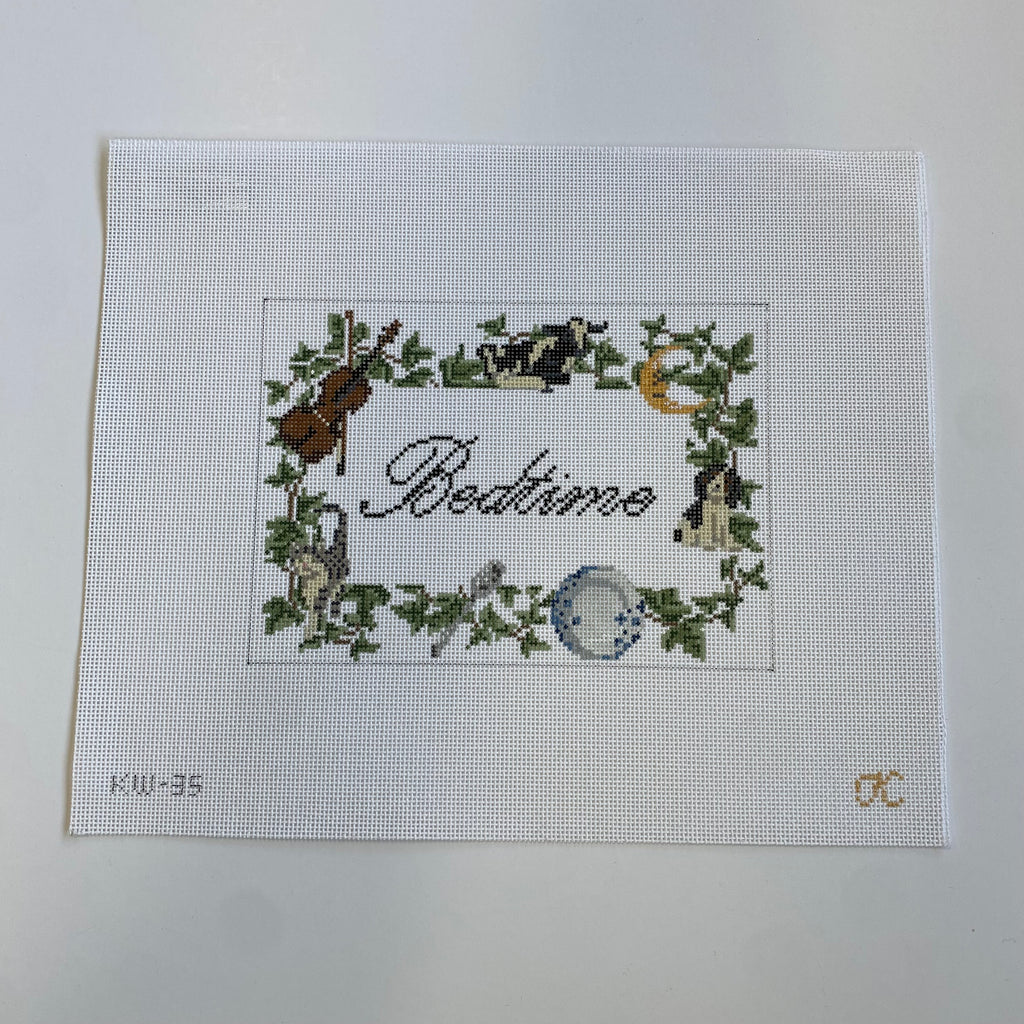 Hey Diddle Bedtime Canvas - KC Needlepoint