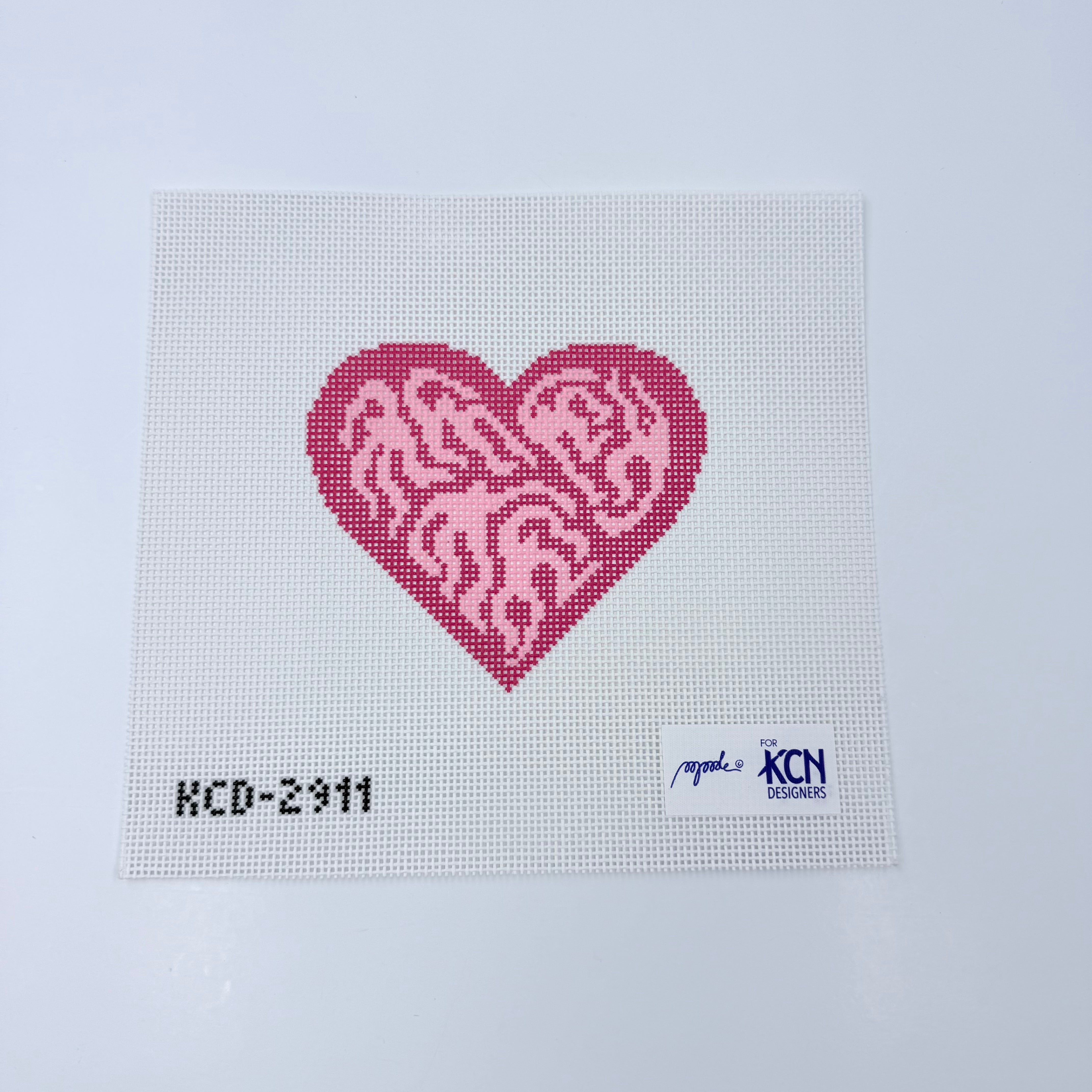 People Heart Canvas - KC Needlepoint