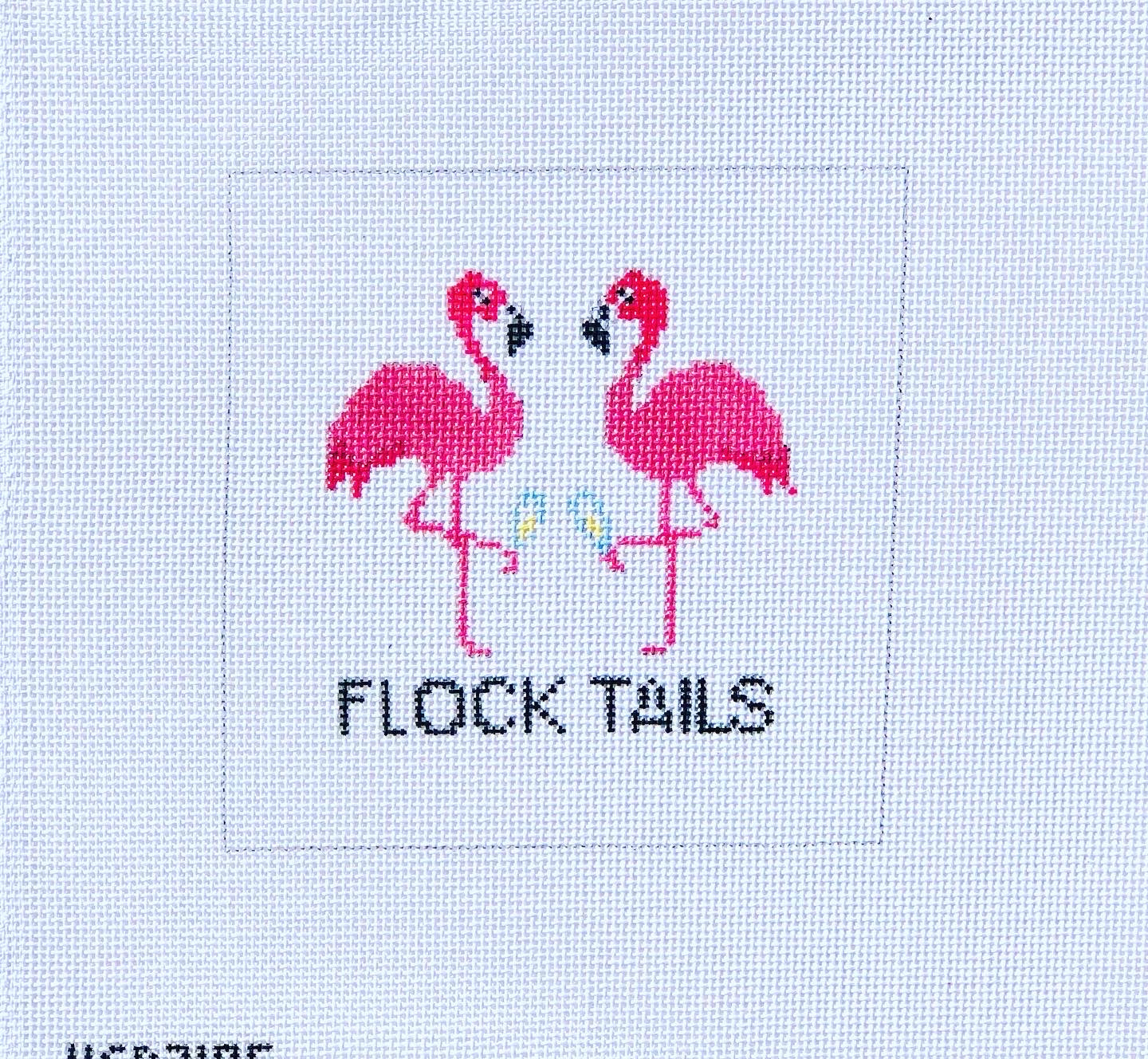 Flock Tails - KC Needlepoint