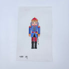 Royal Blue King Nutcracker Canvas - KC Needlepoint