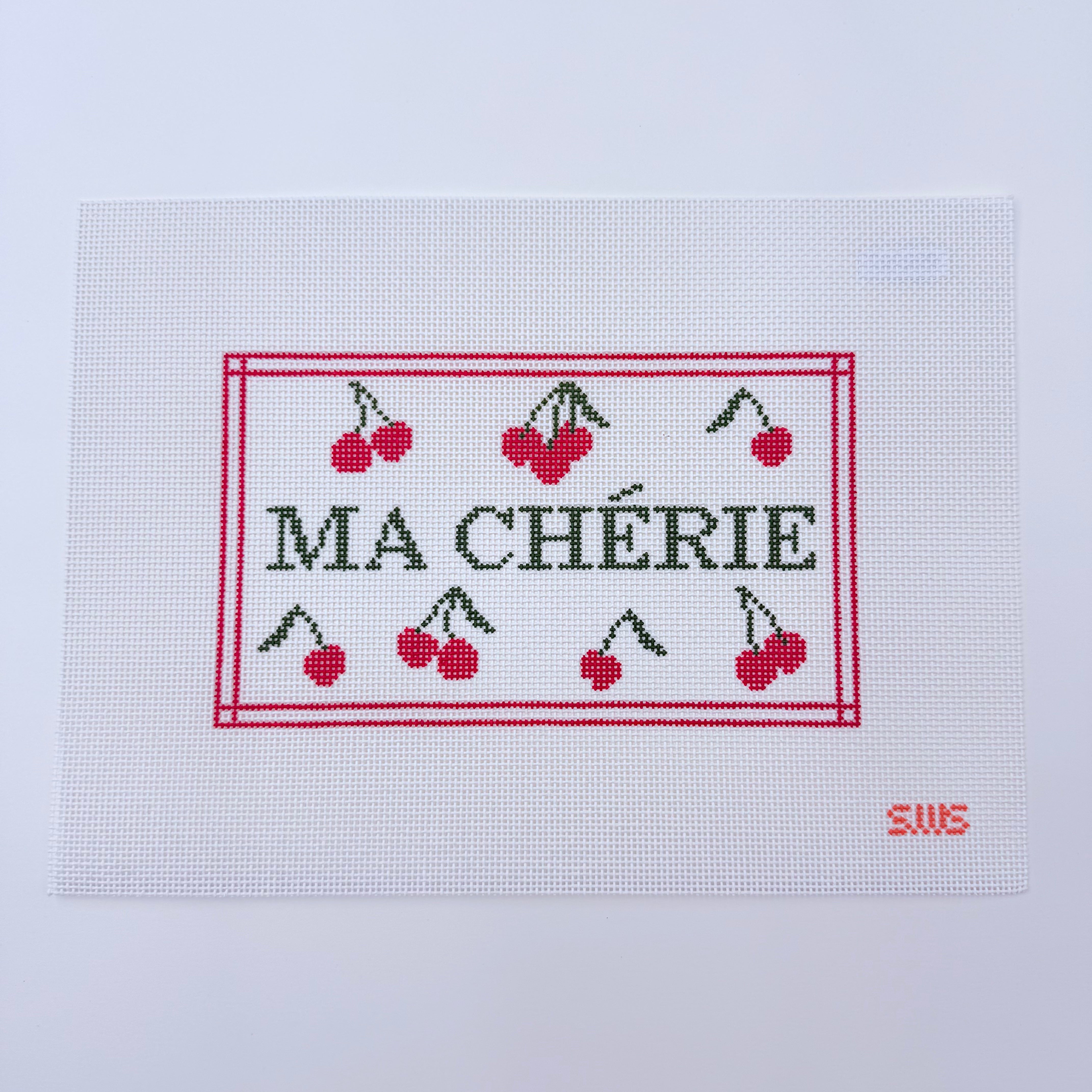 Ma Chérie Canvas - KC Needlepoint