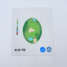 Golf from Above Oval Canvas - KC Needlepoint