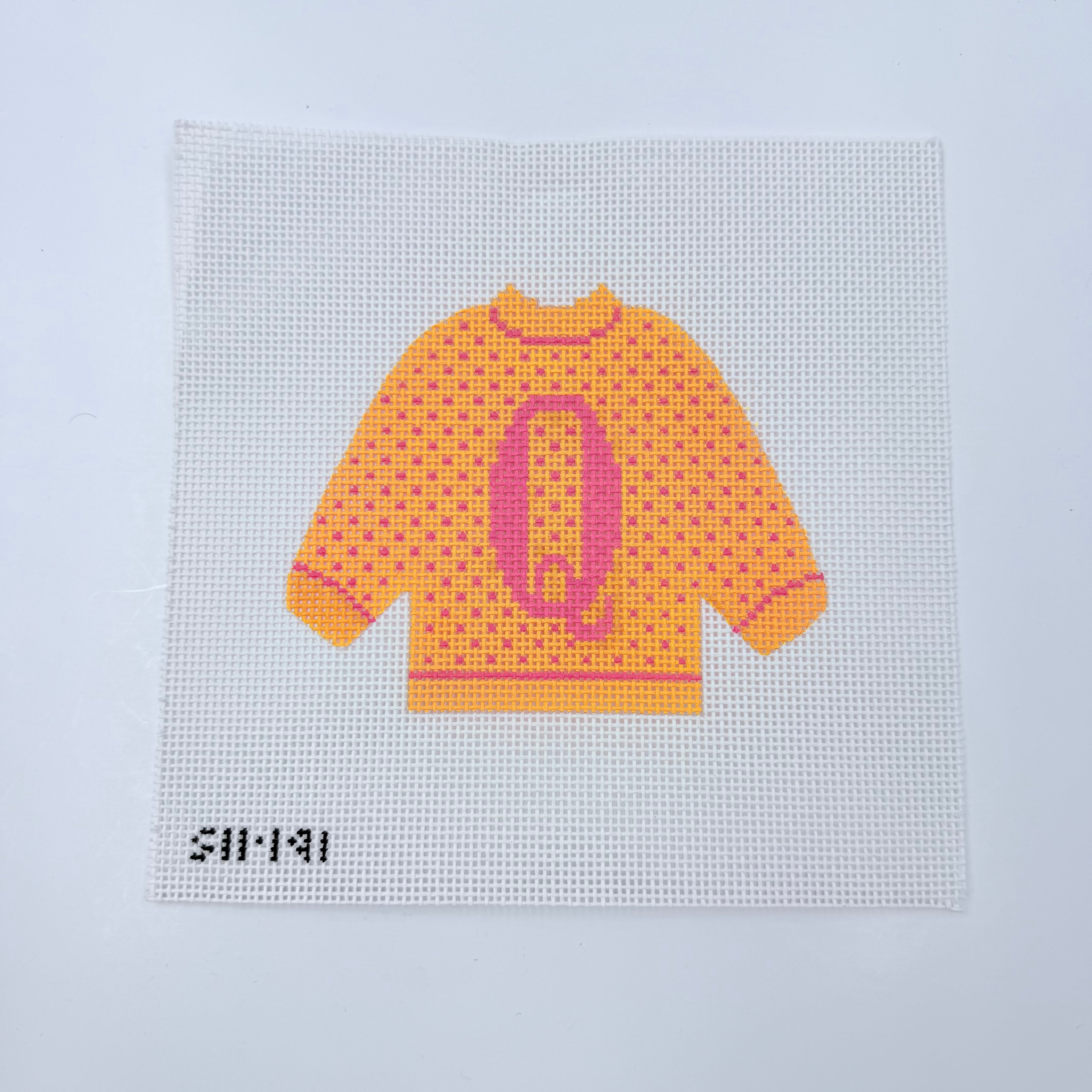 Letter Pullover- Q - KC Needlepoint