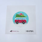 Micro Bus Christmas Canvas - KC Needlepoint