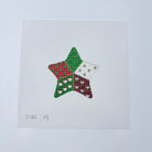 Patchwork Star Canvas - KC Needlepoint