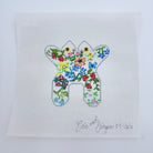 Mini Flower Frog Canvas - KC Needlepoint