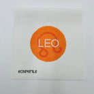 Leo Zodiac Round Canvas - KC Needlepoint
