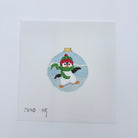 Dancing Penguin Canvas - KC Needlepoint