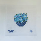 Ginger Jar Blue Hydrangeas Canvas - KC Needlepoint