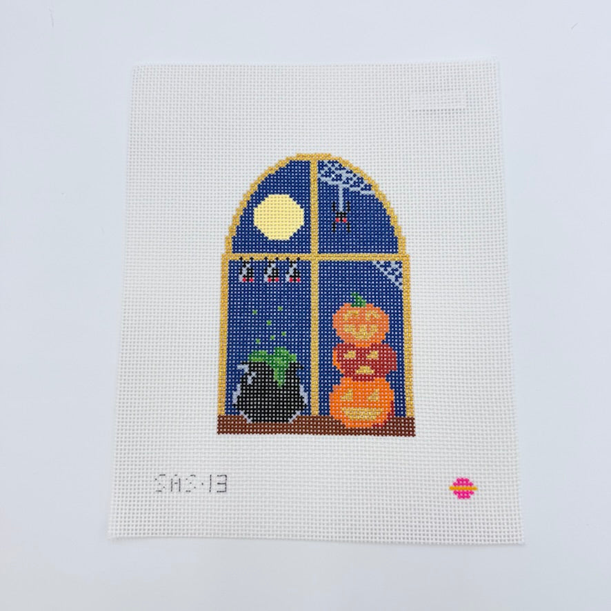 Scary Skies Canvas - KC Needlepoint