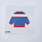 Navy Pullover with Personalization - KC Needlepoint