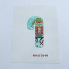 Owl Candy Cane Canvas - KC Needlepoint