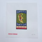 Vintage Leopard Matchbox Canvas - KC Needlepoint